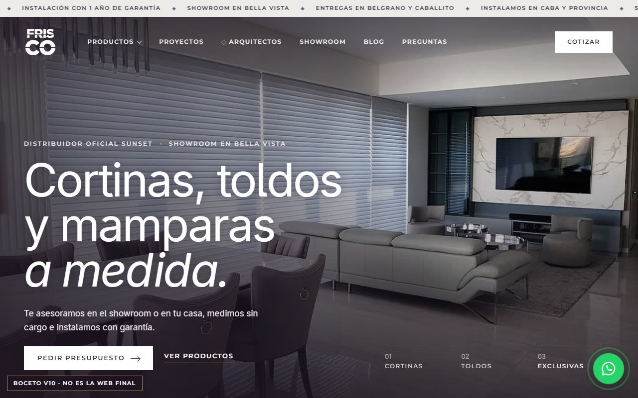 Web de Frisco